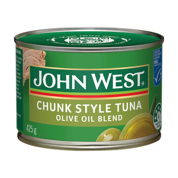 John West Chunk Style Tuna in Olive Oil Blend | 425g