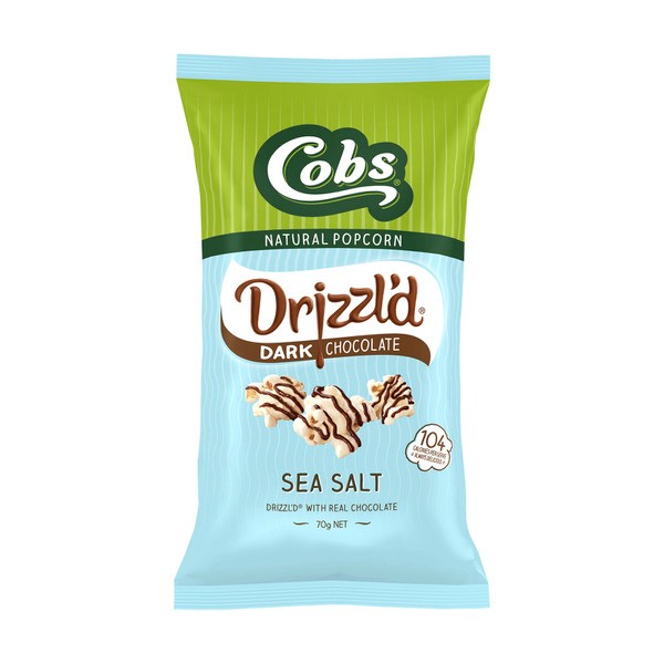 Cobs Drizzld Popcorn Dark Salt | 70g