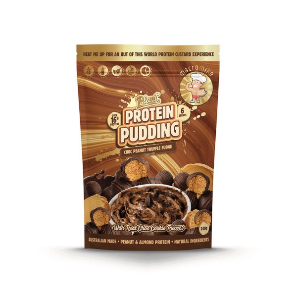 Macro Mike Protein Pudding Choc Peanut Butter Truffle | 240g