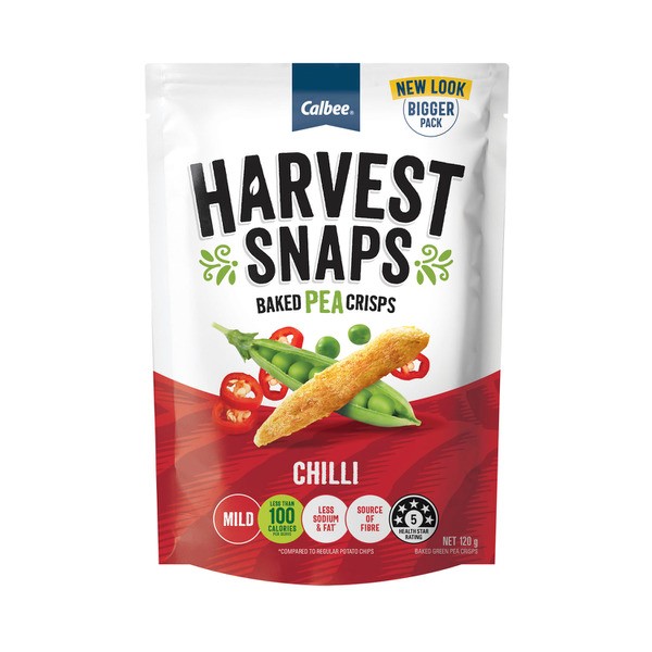 Harvest Snaps Pea Chilli | 120g