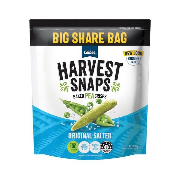Harvest Snaps Pea Original Salted | 230g