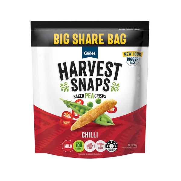 Harvest Snaps Pea Chilli | 230g