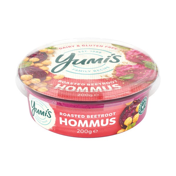 Yumi's Roasted Beetroot Hommus Dip | 200g