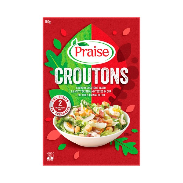 Praise Caesar Salad Croutons | 150g