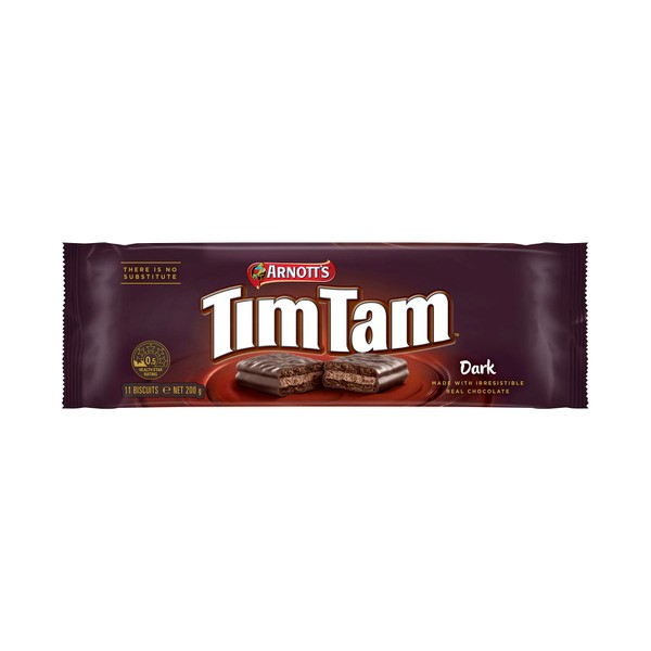 Arnott's Tim Tam Dark Chocolate Biscuits   | 200g