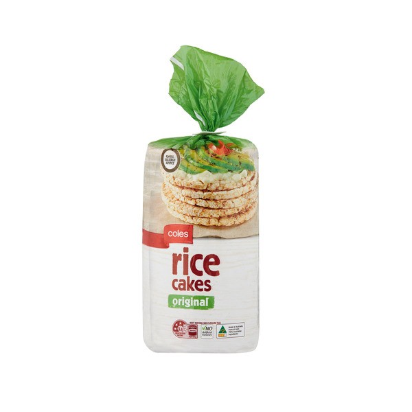 Coles Thin Rice Cakes Natural | 150g