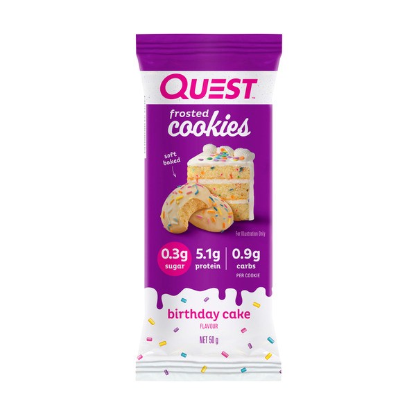 Quest Frosted Cookies Birthday Cake Flavour | 50g