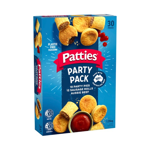 Patties Frozen Party Pack 30 Pieces | 1.25kg