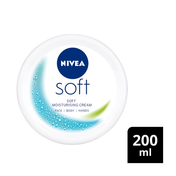 Nivea Soft Cream Lotion Moisturiser  + Jojoba Oil & Vitamin E | 200mL