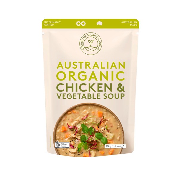 Australian Organic Chicken & Vegetable Soup | 330g