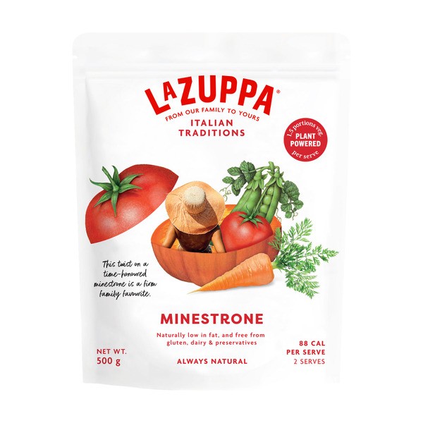 La Zuppa Pouch Minestrone Soup | 500g