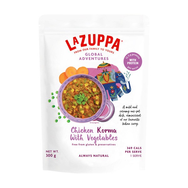 La Zuppa One-Pot Dish Chicken Korma With Vegetables | 300g