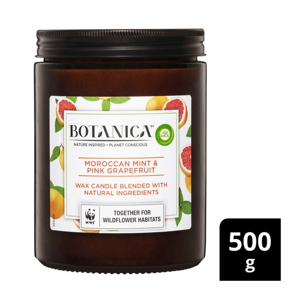 Botanica Fresh Pineapple & Tunisian Rosemary Glass Candle | 500g