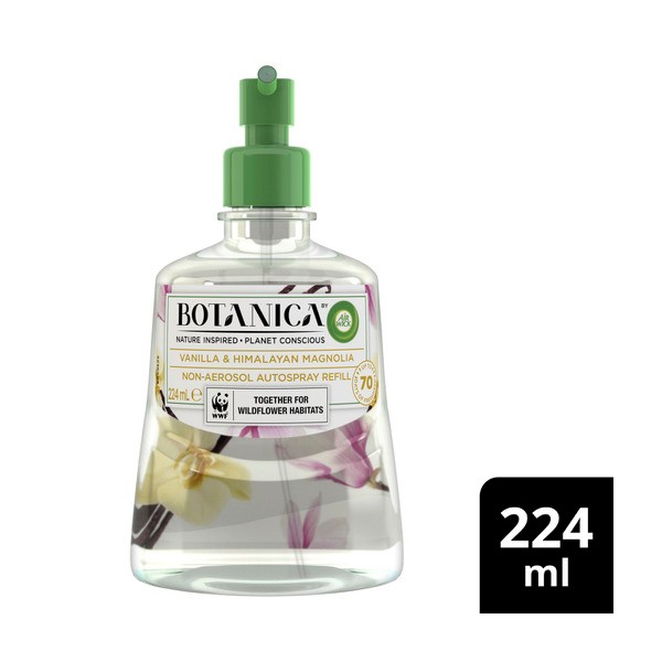 Botanica Vanilla & Himalayan Magnolia Automatic Air Freshener Refill | 224mL