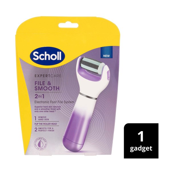 Scholl Expert Care Electric Foot File System | 1 pack