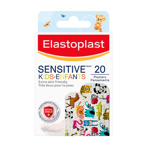 Elastoplast Strips Kids Sensitive | 20 pack