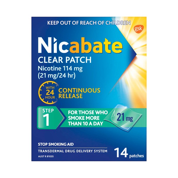 Nicabate CQ Patch 21Mg | 14 pack
