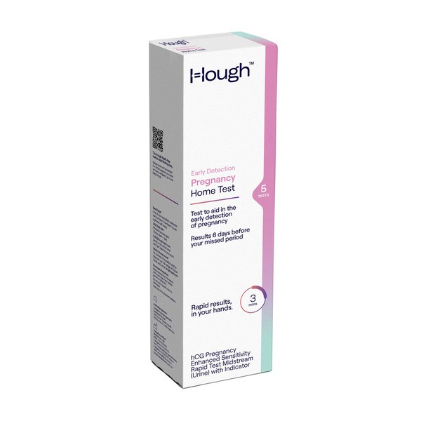 Hough Test Kit Early Detection Pregnancy | 5 pack