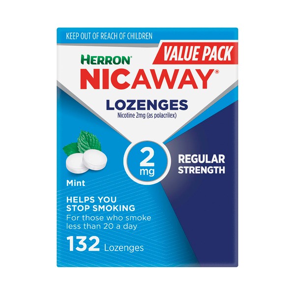 Herron Nicaway Lozenges 2Mg | 132 pack