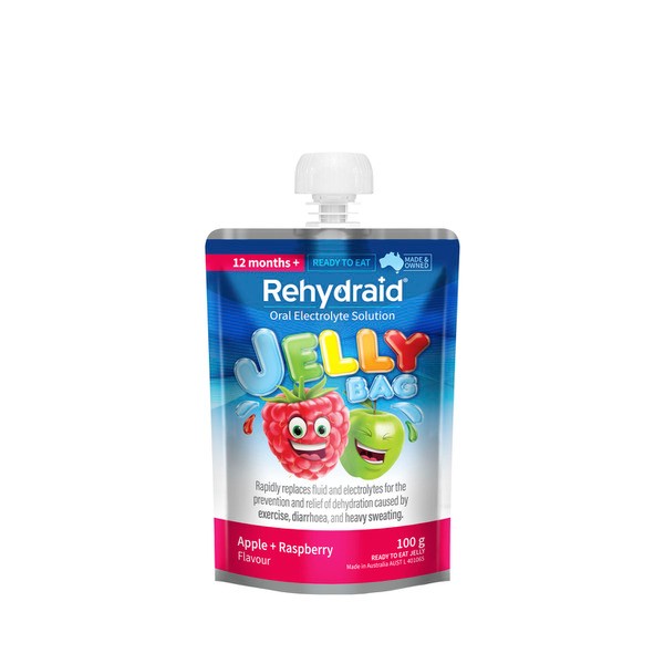 Rehydraid Jelly Bag Apple & Raspberry | 100g