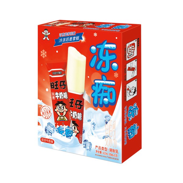 Want Want Ice Cream Bars Milk Flavour | 425g
