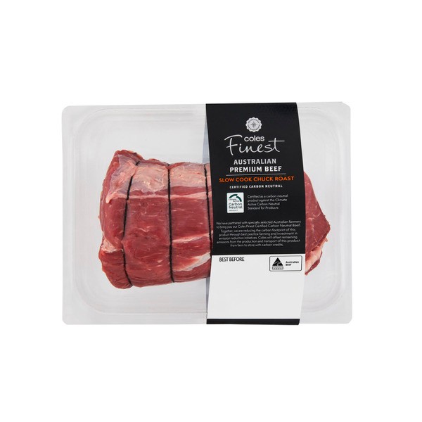 Coles Finest Carbon Neutral Beef Chuck Roast | approx. 1.2kg