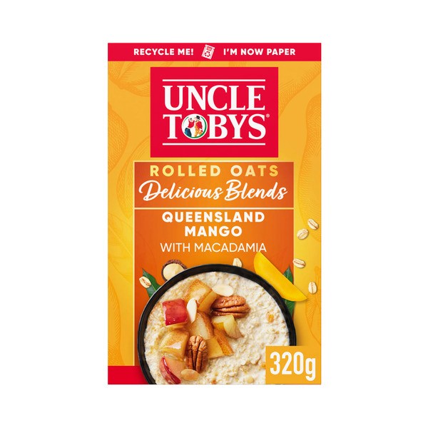 Uncle Tobys Blends Mango Macadamia 320g | 320g