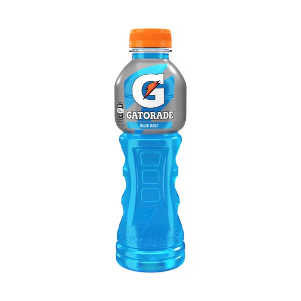 Gatorade Sports Drinks Blue Bolt Electrolyte Hydration Bottle | 600mL