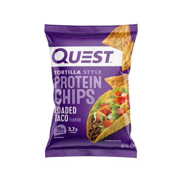Quest Tortilla Style Protein Chips Loaded Taco | 32g