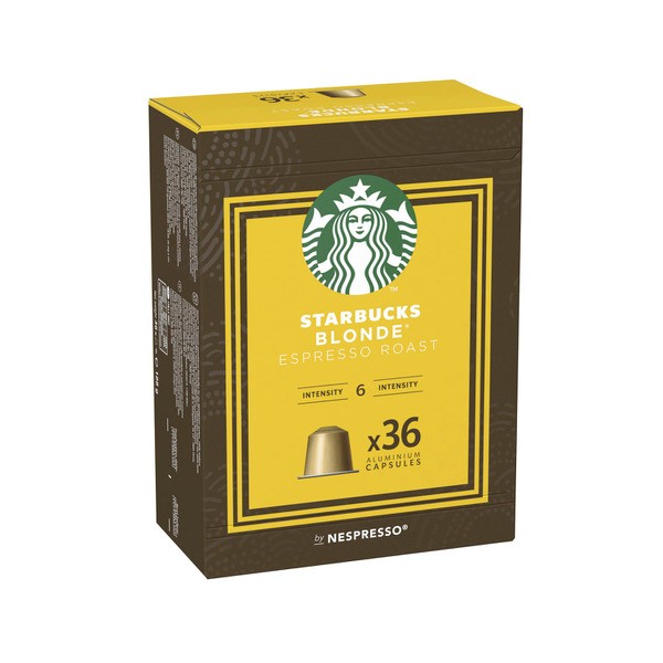 Starbucks By Nespresso Compatible Capsules Blonde Espresso | 36 pack