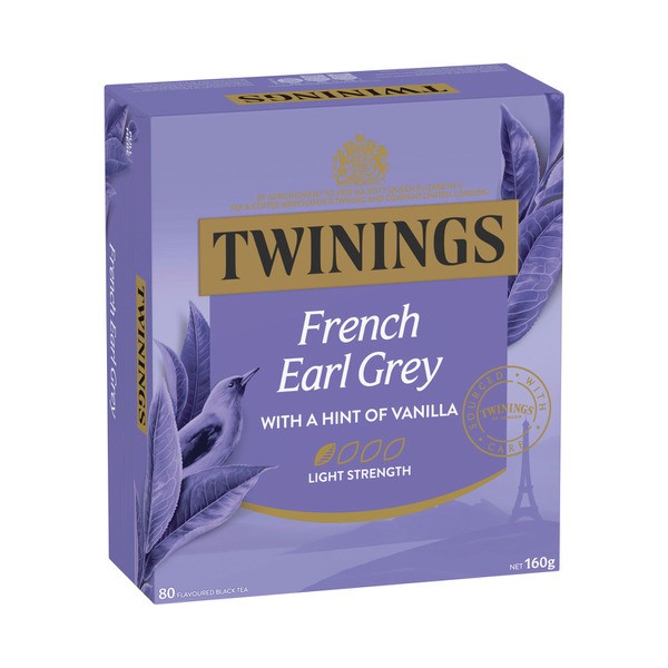 Twinings French Earl Grey Tea Bags | 80 pack