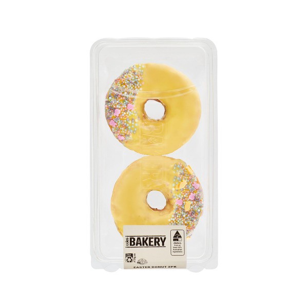 Coles Bakery Easter Ring Donut | 2 pack