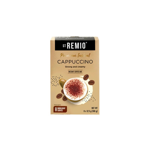 St Remio Premium Instant Cappuccino Sachets | 8 pack