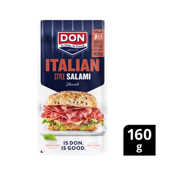 Don Italian Style Shaved Salami | 160g