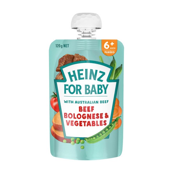 Heinz Beef Bolognese & Vegetables 6+ Months Pouch | 120g