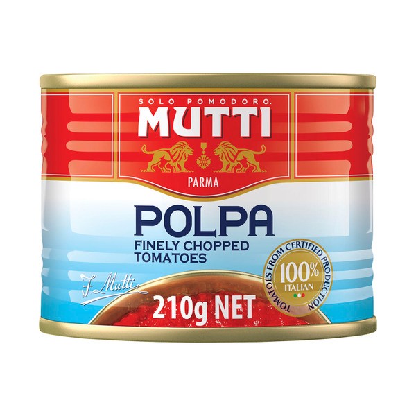 Mutti Polpa Tomatoes Finely Chopped | 210g