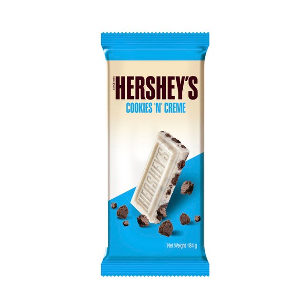 Hershey Chocolate Block Cookies 'N' Creme | 184g