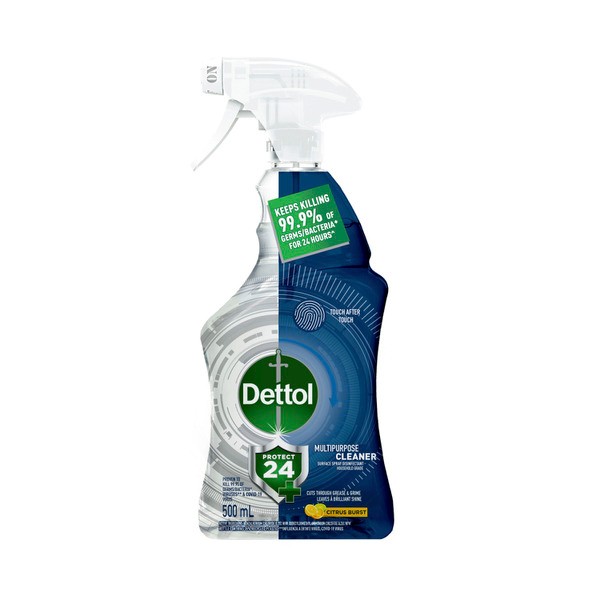 Dettol Protect 24 Multipurpose Cleaner Trigger Citrus Burst | 500mL