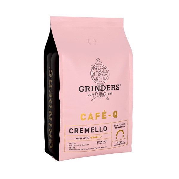 Grinders Cafe Q Cremello Coffee Beans | 500g