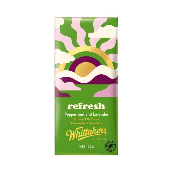 Whittaker's Chocolate Refresh Peppermint Block | 100g