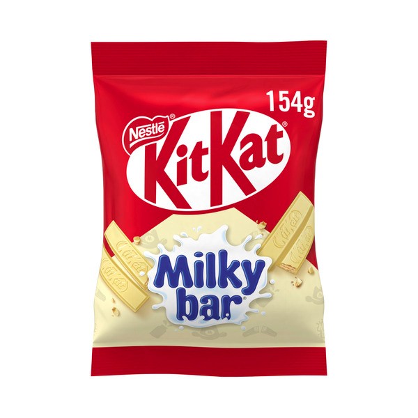 KitKat Milkybar White Choc Share Pack 11 Pieces | 154g