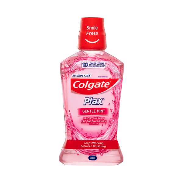Colgate Plax Premium Gentle Mint Mouthwash | 500mL