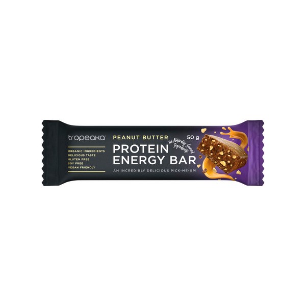 Tropeaka Protein Energy Bar Peanut Butter | 50g