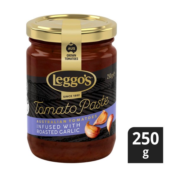 Leggos Australian Tomato Paste Infused With Roasted Garlic | 250g