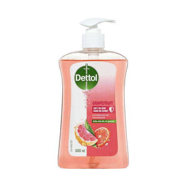 Dettol Anti-Bacterial Liquid Handwash Grapefruit | 500mL