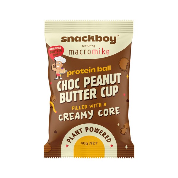 Snackboy Macro Mike Pro Macro Mike Protein Ball Chocolate Peanut Butter Cup | 40g