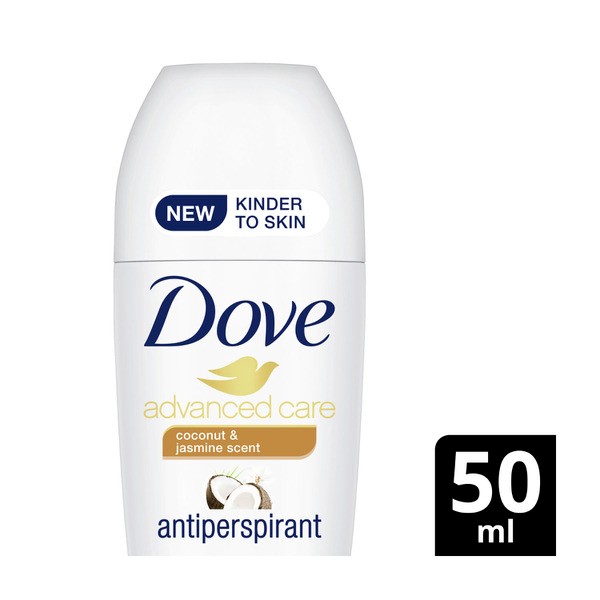 Dove Advanced Care Antiperspirant Roll On Coconut And Jasmine | 50mL