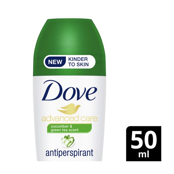 Dove Advanced Care Antiperspirant Roll On Cucumber And Green Tea | 50mL