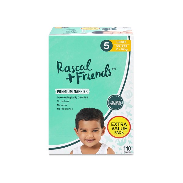 Rascal And Friends Nappies Size 5 | 110 pack