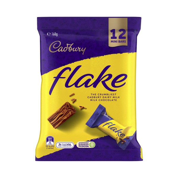Cadbury Flake Chocolate Sharepack 12 Pack | 168g